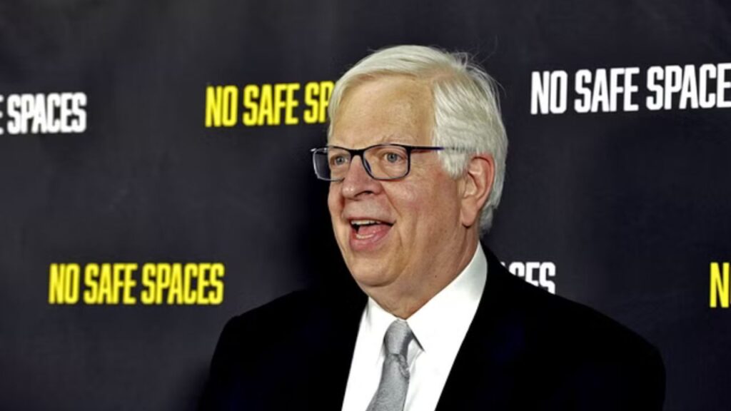 What happened to dennis prager conservative commentator hospitalized
